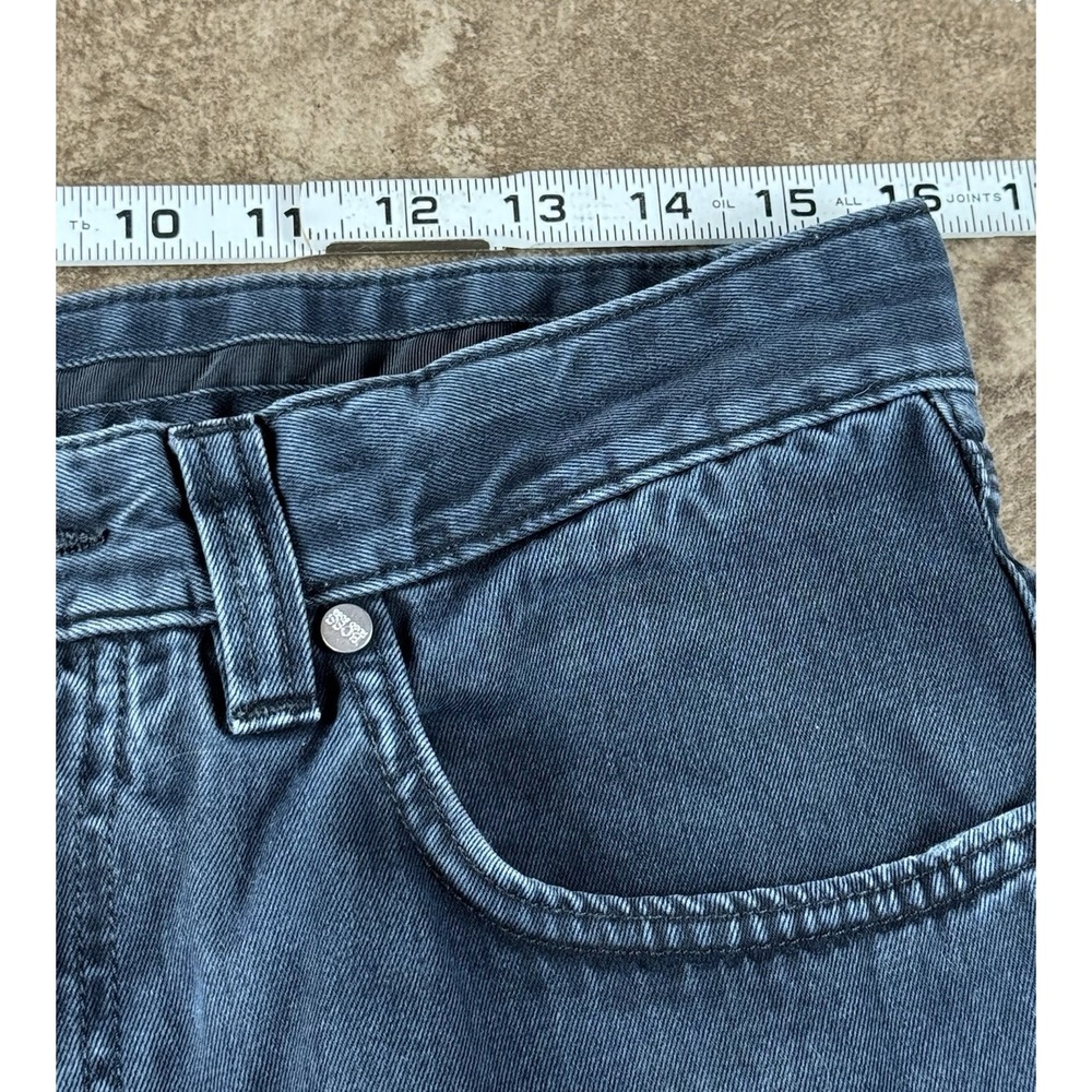 Boss Hugo Boss Men's Alabama Straight Leg Black Jeans - 34x34 - Picture 12 of 12